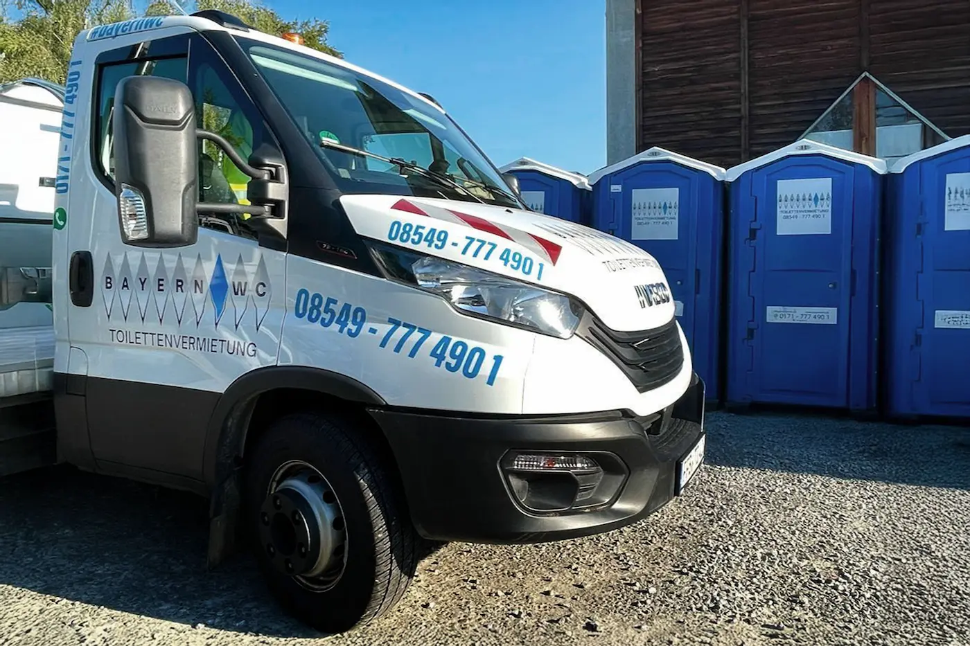 Mobile Miettoiletten für Baustellen & Veranstaltungen in Bayern 2025 Bayern WC Mobile Toiletten Varianten 0000 BWC Basis 2025 Bayern WC Mobile Toiletten Varianten 0000 BWC Basis Dixis für Bayern